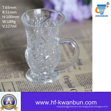 Glas Tasse Glas Tasse für Bier oder trinken Tumbler Kb-Jh6026